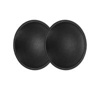 sourcing map 2Pcs Speaker Dust Cap 54mm/2.13" Outer Diameter Dome Paper Cap Subwoofer Coil Cover Caps for Speaker Decoration Accessory Repair