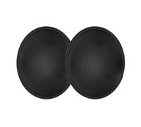 sourcing map 2Pcs Speaker Dust Cap 90mm/3.54" Outer Diameter Dome Paper Cap Subwoofer Coil Cover Caps for Speaker Decoration Accessory Repair