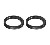sourcing map 2Pcs SPZ-1250 Drive Wedge Belts V-Belt Industrial Power Rubber Transmission Belt 1250mm Pitch Girth,10mm Width, 8mm Height, 1263mm Outer Girth