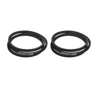 sourcing map 2Pcs SPZ-1340 Drive Wedge Belts V-Belt Industrial Power Rubber Transmission Belt 1340mm Pitch Girth,10mm Width, 8mm Height, 1353mm Outer Girth
