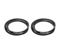 sourcing map 2Pcs SPZ-1420 Drive Wedge Belts V-Belt Industrial Power Rubber Transmission Belt 1420mm Pitch Girth,10mm Width, 8mm Height, 1433mm Outer Girth