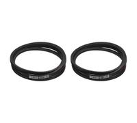sourcing map 2Pcs SPZ-1450 Drive Wedge Belts V-Belt Industrial Power Rubber Transmission Belt 1450mm Pitch Girth,10mm Width, 8mm Height, 1463mm Outer Girth