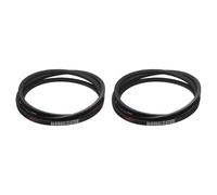 sourcing map 2Pcs SPZ-1550 Drive Wedge Belts V-Belt Industrial Power Rubber Transmission Belt 1550mm Pitch Girth,10mm Width, 8mm Height, 1563mm Outer Girth