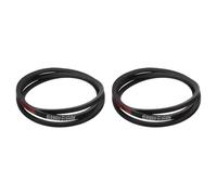 sourcing map 2Pcs SPZ-1587 Drive Wedge Belts V-Belt Industrial Power Rubber Transmission Belt 1587mm Pitch Girth,10mm Width, 8mm Height, 1600mm Outer Girth