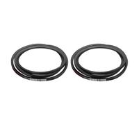 sourcing map 2Pcs SPZ-1650 Drive Wedge Belts V-Belt Industrial Power Rubber Transmission Belt 1650mm Pitch Girth,10mm Width, 8mm Height, 1663mm Outer Girth