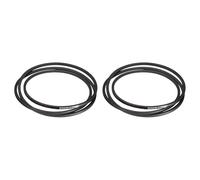 sourcing map 2Pcs SPZ-2240 Drive Wedge Belt V-Belt Industrial Power Rubber Transmission Belt 2240mm Pitch Girth,10mm Width, 8mm Height, 2253mm Outer Girth