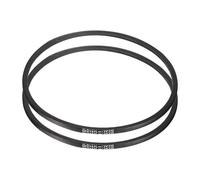 sourcing map 2Pcs SPZ-787 Drive Wedge Belt V-Belt Industrial Power Rubber Transmission Belt 787mm Pitch Girth,10mm Width, 8mm Height, 800mm Outer Girth