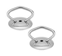 sourcing map 2pcs Stainless Steel Lid Knobs Pot Cover Grip Lids Replacement Heat Resistance Durable Handle for Kitchen Cookware Bakeware Cover Utensils