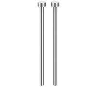 sourcing map 2pcs Straight Ejector Pin 3/16" Dia 100mm (3.9") Long GCR15 Round Tip Punches Steel Ejector Pin Punch for Die Manufacturing Mechanical Maintenance