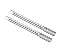 sourcing map 2pcs Straight Flute Thread Tap, M14 x 1.5 Metric Right Hand Screw Threading Tapping Tool Thread Milling Machine Taps, High-Speed Steel 6542
