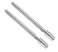 sourcing map 2pcs Straight Flute Thread Taps, M11 x 1.5 H2 130mm Extra Long Metric Screw Machine Tap Threading Tapping Tools, High-Speed Steel 6542 (HSS 6542)