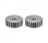 sourcing map 2pcs Straight Spur Gear 6mm Bore 26T Mod-1 Hardened 45# Steel Spur Diff Differential Motor Gear RC Car Replacement Parts