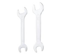 sourcing map 2pcs Super Thin Double Open End Wrench 14mm x 17mm 16mm x 18mm Metric Ultra Thin U-Shaped Spanner Carbon Steel Dual Open-End Wrenches for Tight Space