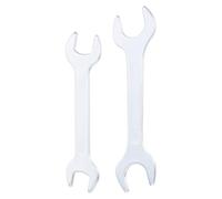 sourcing map 2pcs Super Thin Double Open End Wrench 17mm x 19mm 22mm x 24mm Metric Ultra Thin U-Shaped Spanner Carbon Steel Dual Open-End Wrenches for Tight Space