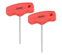 sourcing map 2pcs T-Handle Hex Key Wrench 3mm Metric T-Key Inner Hexagon Wrenches Spanner Repair Tool for Automotive Household Maintenance