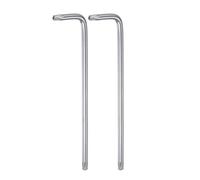 sourcing map 2pcs T30 Tamper Proof Torx Star Key Bit Wrench L Shape 5.31" Long Arm High Carbon Steel Hand Tool for Automotive/Daily Repairs