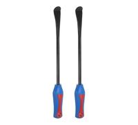 sourcing map 2pcs Tire Spoon Lever 13 Inch CR-V Tire Changing Spoons Removal Tool with Non-slip Handle for Car Bike Motorcycle