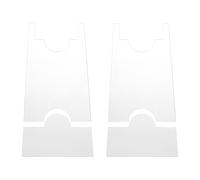 sourcing map 2Pcs Wall Spacers, 226x120mm Adjustable Clear Acrylic Couch & Bed Stoppers for Sofa Bed Headboard, Prevent Fire Risks from Heaters and Keep Space Protect Walls from Hitting