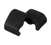 sourcing map 2pcs Watch Case Pillows, m Shaped Watch Display Pillow Velvet Watch Cushion Replacement for Watch Bracelet Display Storage, Black