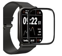sourcing map 2pcs Watch Glass Curved Screen Protectors 34mm x 41mm Rectangle HD Tempered Glass Smart Watch Dial Crystal Face Protective Film Full Coverage for Watch S9/S8/S7 45mm, Clear