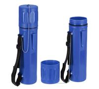 sourcing map 2pcs Welding Rod Storage Tube, 14 Inch Tungsten Electrode Holder Container Airproof Waterproof 4.5kg Capacity with Strap, Blue