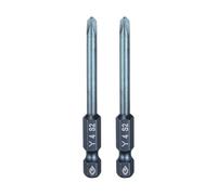 sourcing map 2pcs Y-Shaped Screwdriver Bit 1/4" Hex Shank Y4 Magnetic Head 2.6" Length S2 Steel Tri Wings Screw Driver Bit for Repair Work Electric Screwdriver, Blue