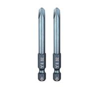 sourcing map 2pcs Y-Shaped Screwdriver Bit 1/4" Hex Shank Y6 Magnetic Head 2.6" Length S2 Steel Tri Wings Screw Driver Bit for Repair Work Electric Screwdriver, Blue