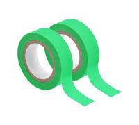 sourcing map 2Rolls Neon Gaffers Cloth Tape, 0.6 inch x 16.5 ft Glow in the Dark Tape Fluorescent Adhesive Black Light Tape for Party Home Decoration, Green