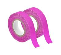 sourcing map 2Rolls Neon Gaffers Cloth Tape, 0.6 inch x 32.8 ft Glow in the Dark Tape Fluorescent Adhesive Black Light Tape for Party Home Decoration, Purple