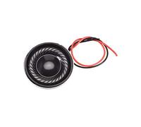 sourcing map 2W 8 Ohm Micro Internal Speaker Magnet Loudspeaker 28mm Dia with Wire