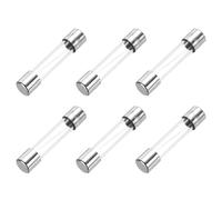 sourcing map 3.15A 250V 6x30mm Time Delay Glass Fuse UL Listed Slow Blow Fuse for Home Appliances 6 Pcs