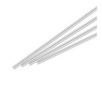 sourcing map 3/16 Inch x 9.8 Inch 304 Stainless Steel Solid Round Rods Metal Lathe Bar Stock for DIY Craft 4 Pcs