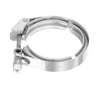sourcing map 3.25" Quick Release V Band Clamp 304 Stainless Steel for Exhaust Systems Downpipe Exchange Exhaust Accessories, Adjustment Range 83mm / 3.27inch