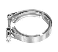 sourcing map 3.25" V Band Clamp 304 Stainless Steel for Exhaust Systems Downpipe Exchange Exhaust Accessories, Adjustment Range 83mm / 3.27inch