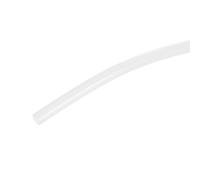 sourcing map 3.28ft PTFE Tubing Hose, 11/64" IDx1/4 OD Insulating 3D Printer Hose Ultra-Smooth for 3D Printer Conveying Tubing, White