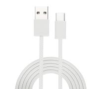 sourcing map 3.28ft USB Type C Charger Cable, 2A Type-C to USB A Braided Charging Cord Data Transfer Cable for Tablet Phone LED Desk Lamp Drone, Grey