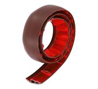 sourcing map 3.28Ft x 2" Floor Transition Strip, Self-Adhesive Vinyl Floor Gap Cover Strips, Laminate Floor Edge Trim, Divider Strip for Joining Carpet to Tile, Coffee