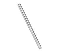 sourcing map 3.2mm Chucking Reamer, Tungsten Carbide Lathe Machine Reamer H7 4 Straight Flutes, Round Shank Milling Cutting Tool, for Stainless Steel Alloy Copper Metal