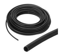 sourcing map 3.2mm Heat Shrink Tubing Waterproof, 3:1 Dual Wall Marine Adhesive Lined Industrial Heat Shrink Tube Wiring Wrap 41ft 1/8 Inch, Black-12.5m