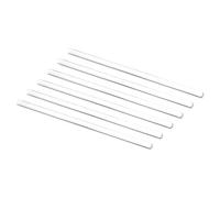 sourcing map 3.3 Borosilicate Glass Stick 11.81" Length 12mm Dia Stir Rod Mixing Tools with Both Ends Round for Lab Kitchen Science 6Pcs