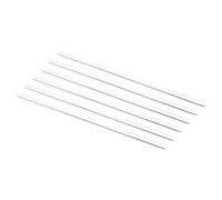 sourcing map 3.3 Borosilicate Glass Stick 11.81" Length 7mm Dia Stir Rod Mixing Tools with Both Ends Round for Lab Kitchen Science 6Pcs