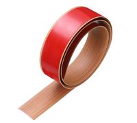 Sourcing Map 3.3 Ft Floor Transition Strip - Self Adhesive, 1.58 Inch Wide Vinyl Cover Flat Divider for Joining Floor Gaps, Carpet, Oak