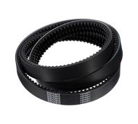 sourcing map 3/3VX670 EPDM V-Belt, 3 Banded, Cogged Industrial V Belt 67" Outside Circumference x 1.14" Width x 0.39" Thickness