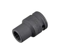 sourcing map 3/4-Inch Drive 18mm 12-Point Impact Socket, CR-MO Steel 56mm Length, Standard Metric Sizes