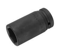 sourcing map 3/4-Inch Drive 29mm 12-Point Deep Impact Socket, CR-MO Steel 78mm Length, Metric Sizes