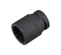 sourcing map 3/4-Inch Drive 31mm 12-Point Impact Socket, CR-MO Steel 56mm Length, Standard Metric Sizes