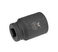 sourcing map 3/4-Inch Drive by 36mm Deep Impact Socket, 6-Point, Cr-Mo Alloy Steel, Metric
