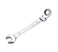 sourcing map 3/4 Inch Flex-Head Ratcheting Combination Wrench SAE 72 Teeth 12 Point Ratchet Box Ended Spanner Tools, Cr-V