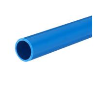 sourcing map 3/4 Inch PVC Rigid Tube Round Pipe Tubing Hardware Tubing 16mm ID 20mm OD 330mm/13 Light Blue High Impact for Water Pipe