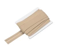 sourcing map 3/4 Inch Single Fold Bias Tape Cotton Continuous Bulk Bias Tape for Sewing, Seaming Quilting Hemming Binding Crafts Simple Packaged (Khaki 10 Yards)